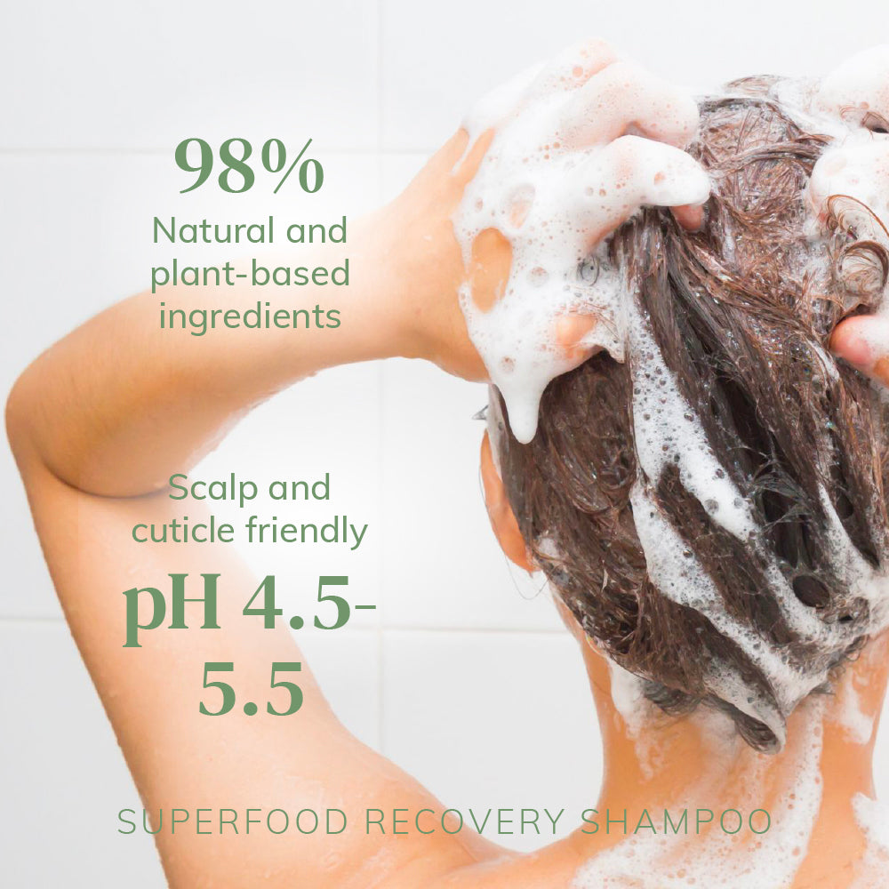 預訂3星期 abyssian Superfood Recovery Shampoo 專利抗污染豐盈洗髮水 250ml