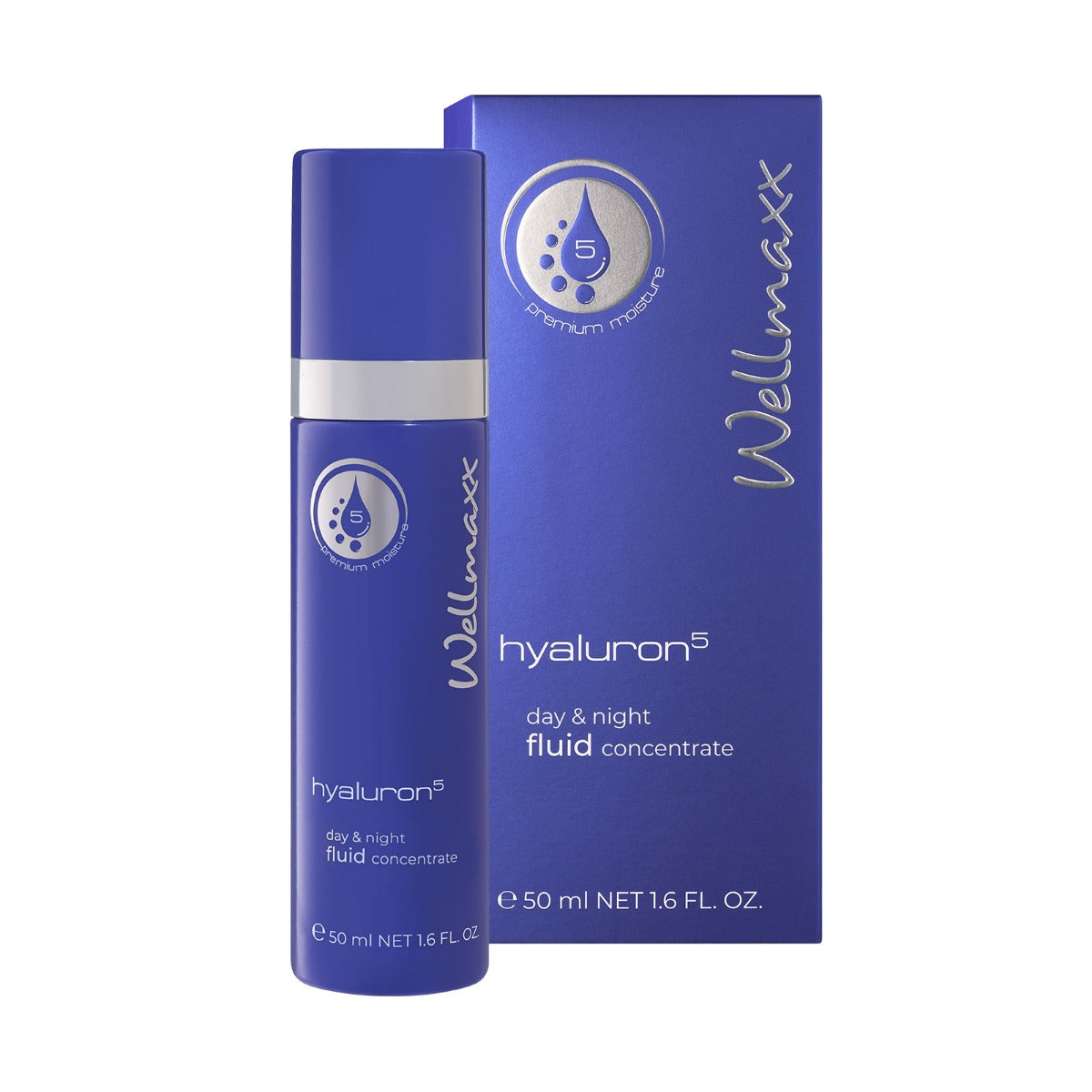 Wellmaxx Hyaluron⁵ Day & Night Fluid 五重玻尿酸保濕日夜乳液 50ml