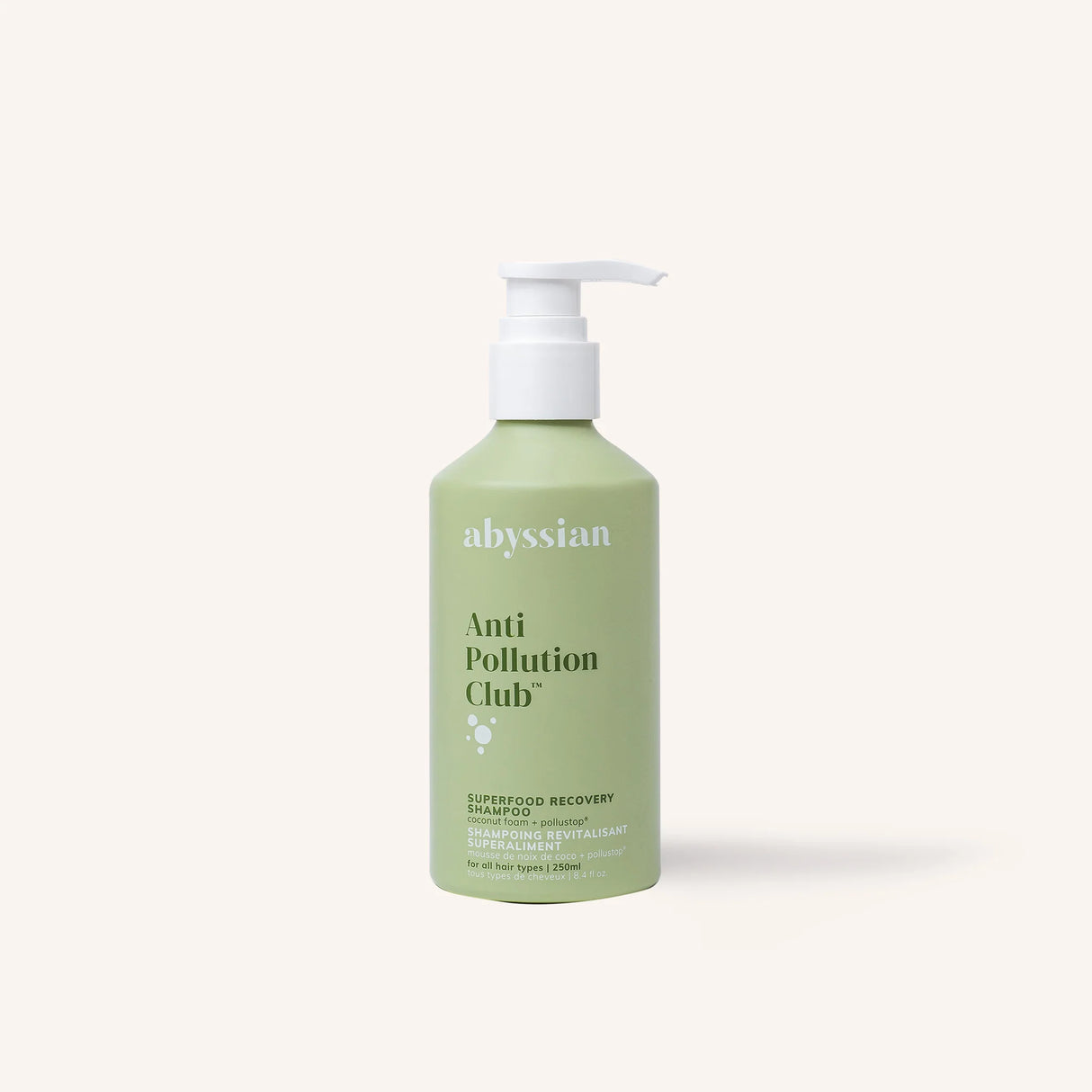預訂3星期 abyssian Superfood Recovery Shampoo 專利抗污染豐盈洗髮水 250ml
