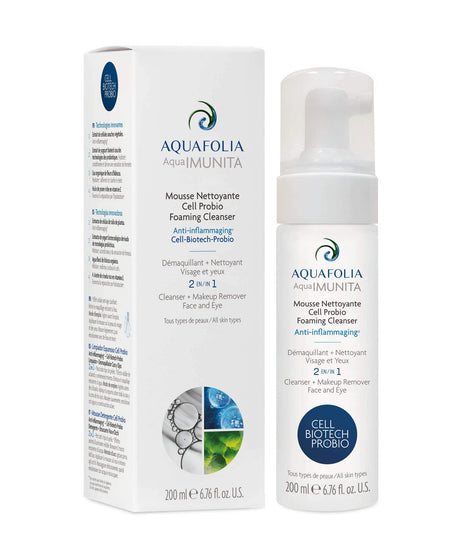 預訂2個月 Aquafolia AquaIMUNITA Cell Probio Foaming Cleanser 卸妝潔面抗老3合1泡泡 50ml / 200ml