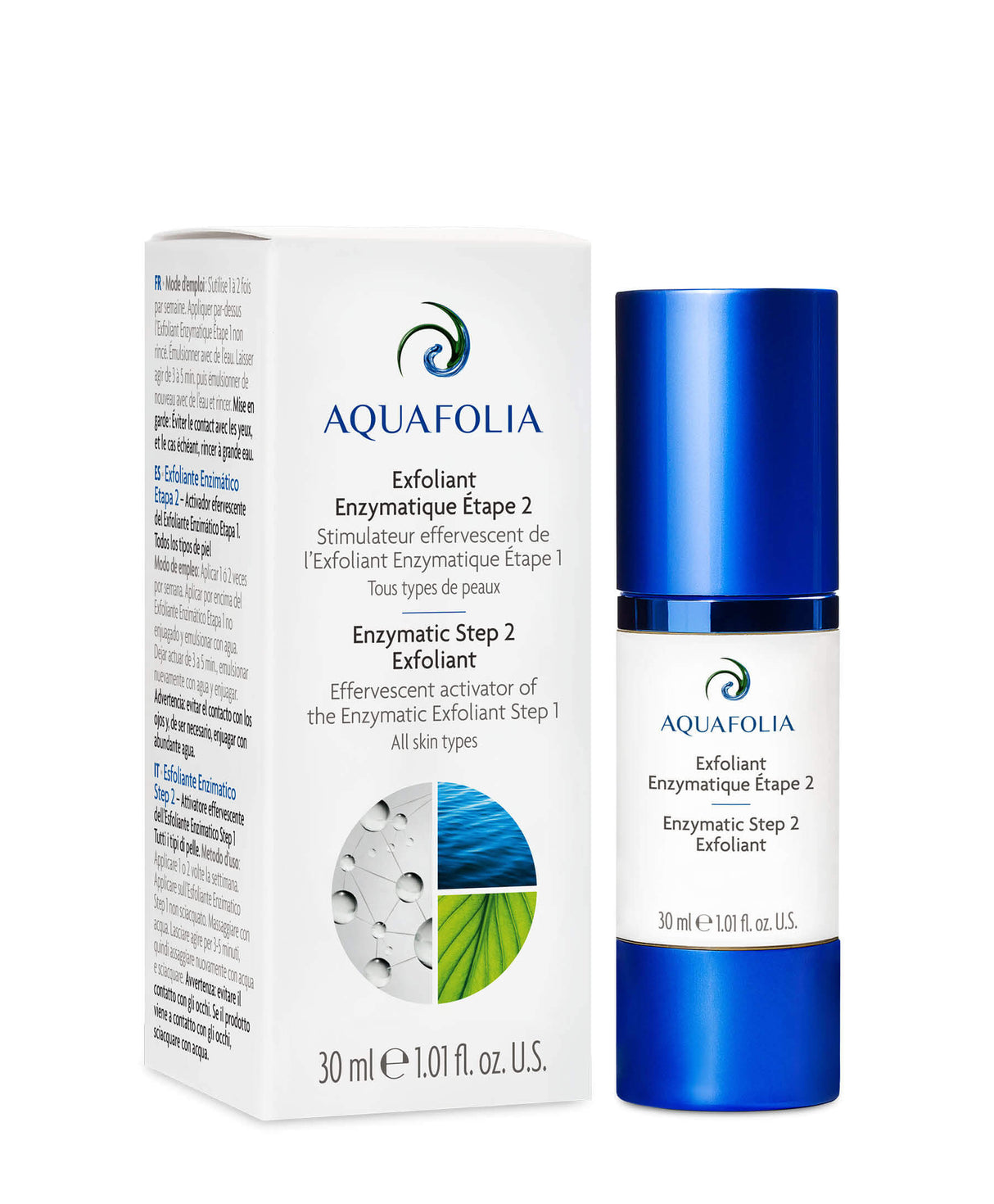 預訂2個月 Aquafolia Enzymatic Exfoliant 植物酵素清潔面膜 Step 2 30ml (不可單用 需配合Step 1一起使用)