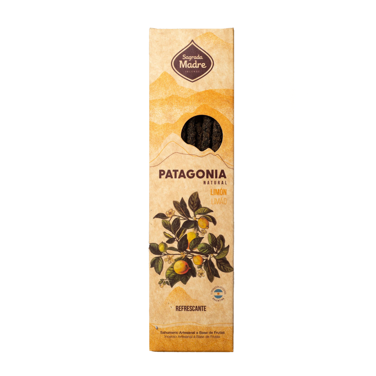 Sagrada Madre Incense Patagonia-Lemon (box x 6 sticks) 天然巴塔哥尼亞線香-檸檬 (每盒6支)