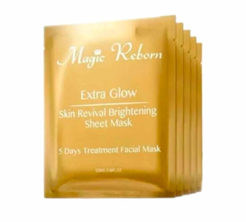 Magic Reborn Extra Glow Mask (5pcs/pack) 皇牌亮肌面膜 (每包5片輕便裝)