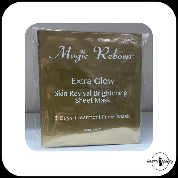 Magic Reborn Extra Glow Mask (5 pcs per pack) 皇牌亮肌面膜 (一包五片) *已改為輕便裝*