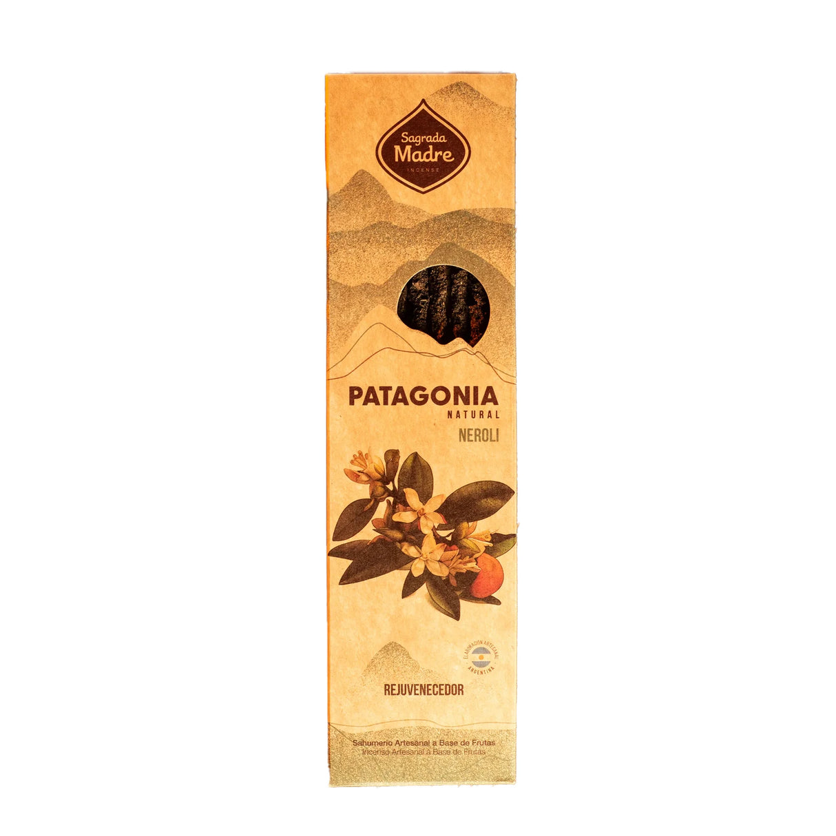 Sagrada Madre Incense Patagonia-Neroli (box x 6 sticks) 天然巴塔哥尼亞線香-橙花 (每盒6支)
