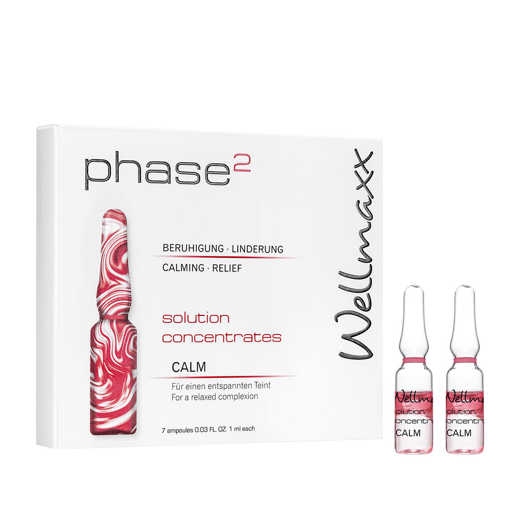 Wellmaxx Phase² Solution Concentrate Calm (7x1ml each) 三胜肽舒敏保濕修復安瓶 (每盒7支 每支1ml)