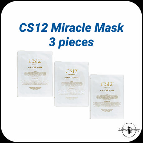 Hakme 推薦 CS12 皇牌抗敏奇蹟面膜 3片體驗裝 物理降溫極速退紅
