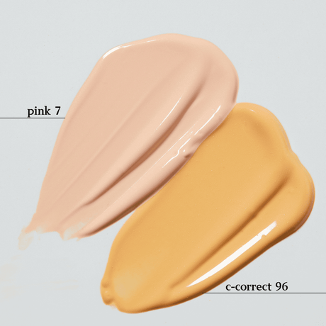 Hakme 實測 CS12 SPF50 Pink7 水漾防曬 7粉色 質地與白裡透紅粉嫩色調色效果