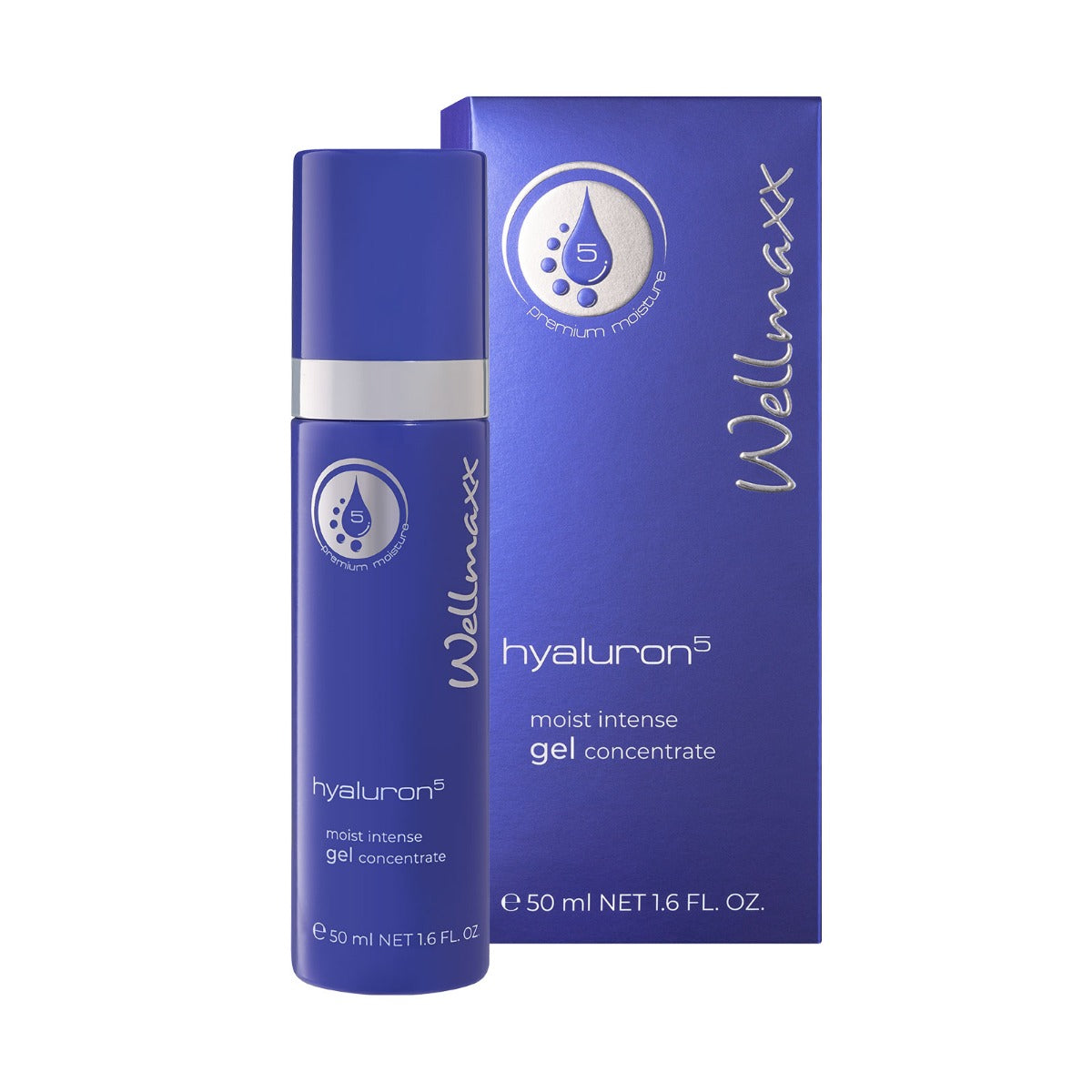 預訂3星期 Wellmaxx Hyaluron⁵ Moist Intense Gel Concentrate 五重玻尿酸強效保濕精華 50ml
