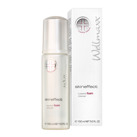 Wellmaxx Skineffect 極緻溫和保濕潔面泡泡：含燕麥氨基酸及鎖水磁石，專為敏感及因缺水出油暗瘡肌設計，Mr. Honey 實測推薦。