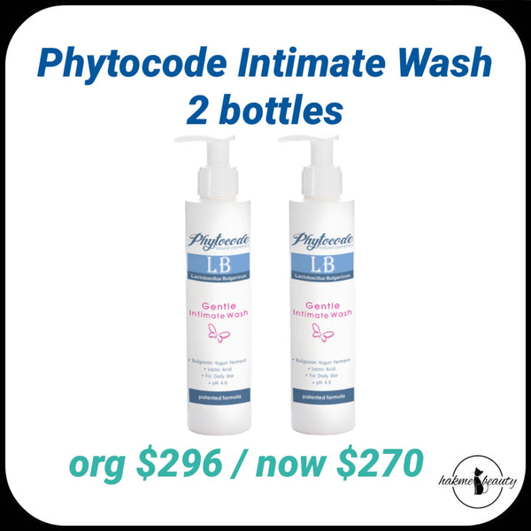 *pre-order 6 months* Phytocode Gentle Intimate Wash 200ml **2 BOTTLES / 2支裝**
