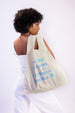 KIND BAG Recycle grey & coral II - Medium - 100% recycled reusable bag 再生物料環保袋 - 膠樽再生 II