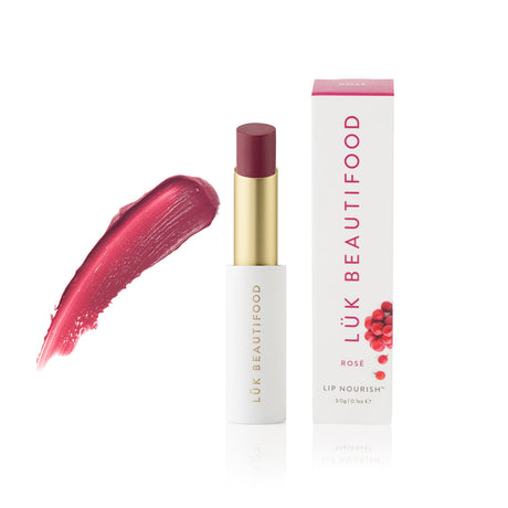 LUK BEAUTIFOOD Lip Nourish 100% Natural Lipstick 天然無毒潤澤唇膏 3g