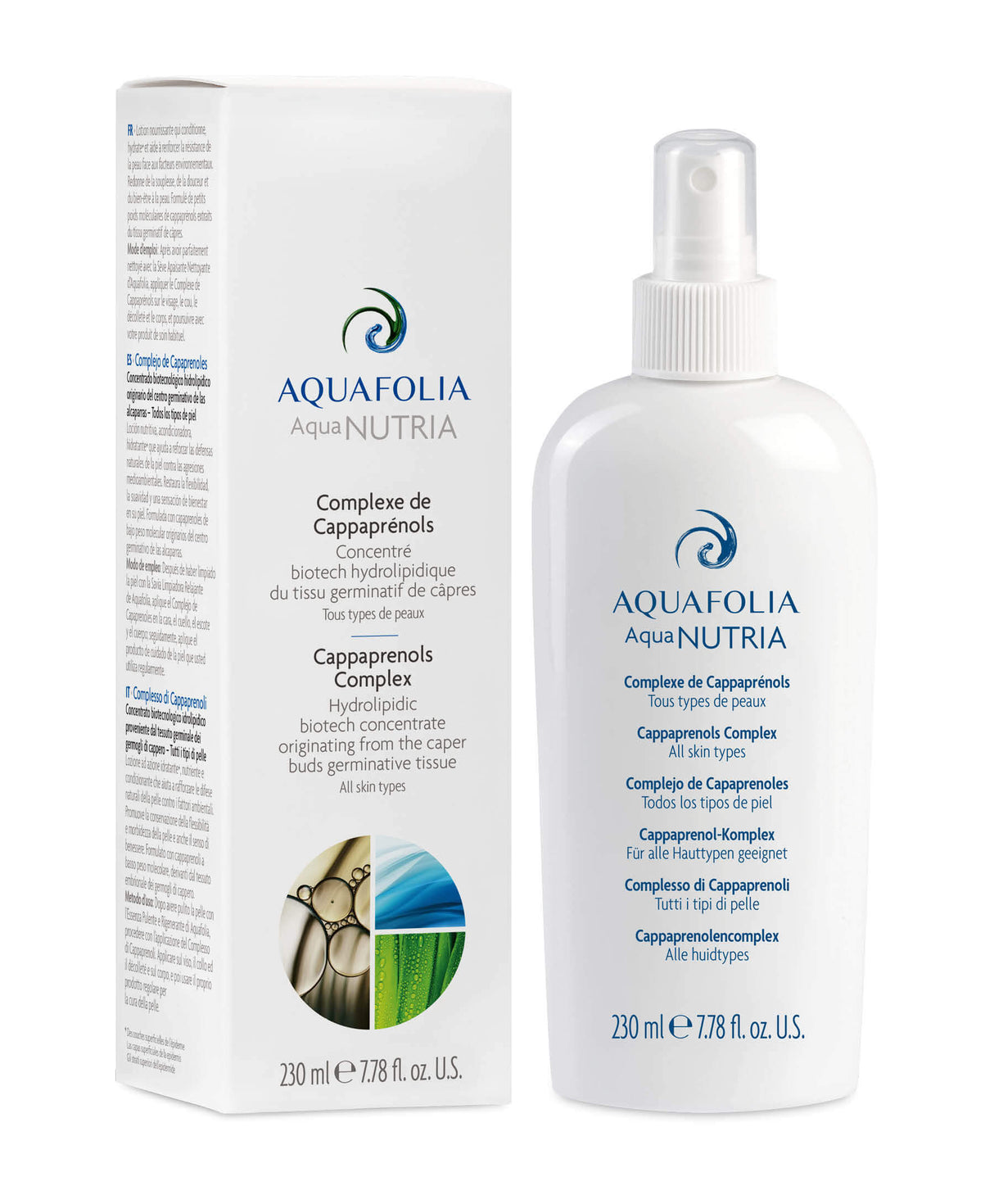 預訂3個月 Aquafolia Cappaprenols Complex 滋潤全效修復神仙精華水 230ml