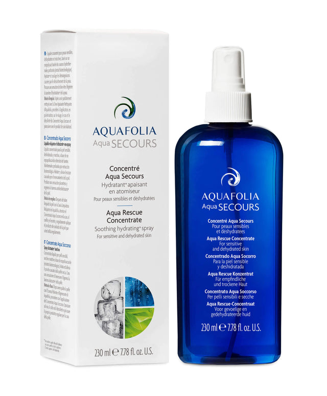 Aquafolia Aqua Rescue Concentrate 清爽全效神仙精華水 230ml - 深層保濕舒緩精華，適合敏感乾燥肌膚。