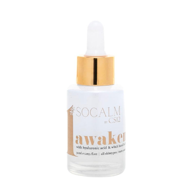 Hakme 推薦 CS12 SoCalm Awaken 無酒精肌底精華水 水感秒吸收