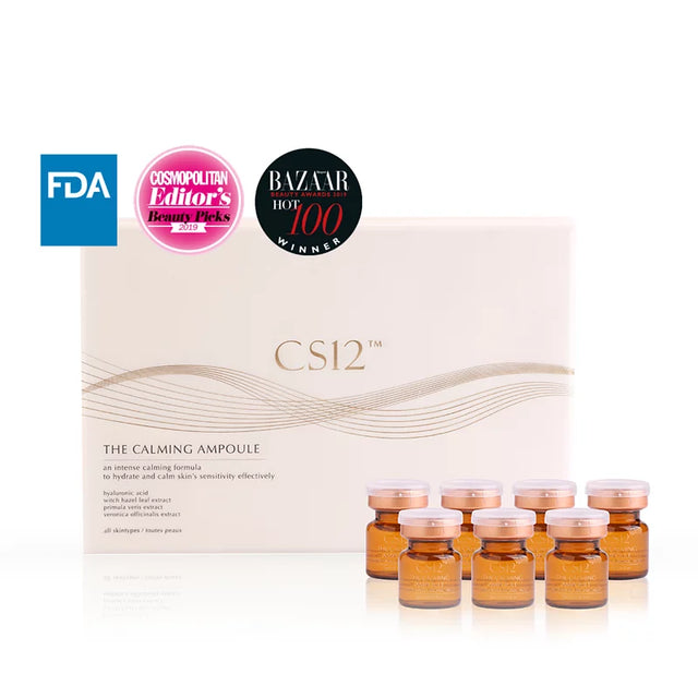 Hakme 推薦 CS12 奇蹟抗敏安瓶 乾敏肌突發敏感急救療程
